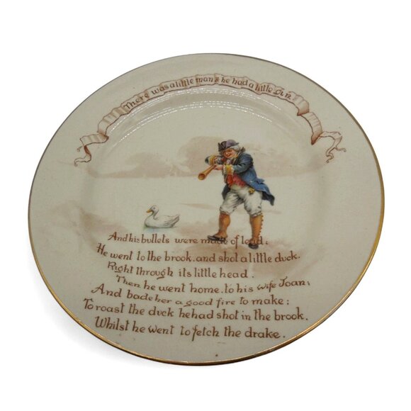 ROYAL DOULTON Nursery Rhyme Plate Set 1940s England Vintage - Picture 2 of 10